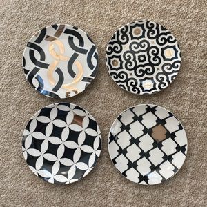 Set of 4 Desert plates